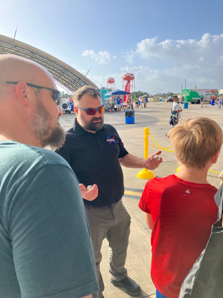 NASA Stennis representatives inspire the Artemis Generation at the NAS Pensacola Blue Angels Homecoming Air Show