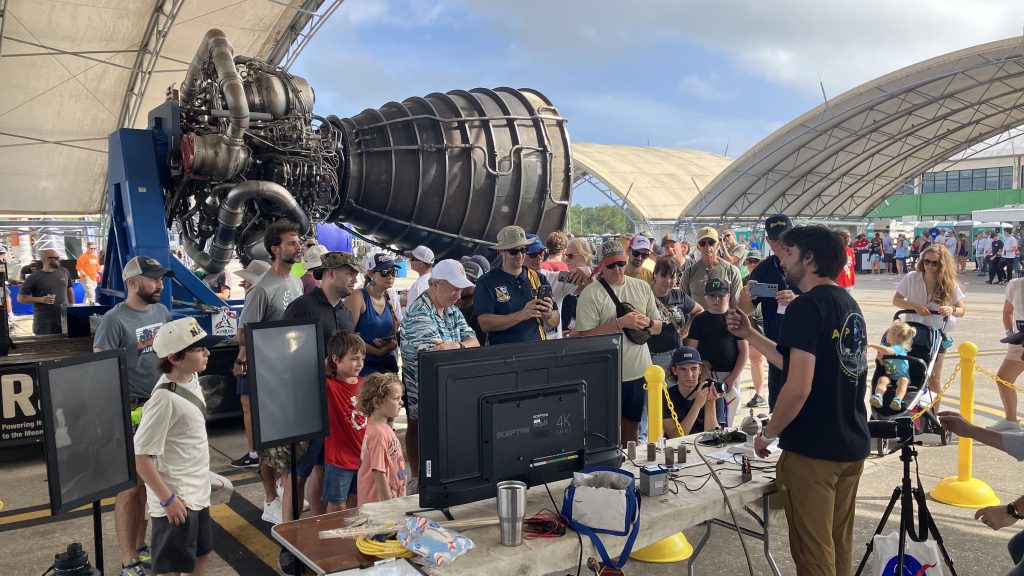 NASA Stennis representatives inspire the Artemis Generation at the NAS Pensacola Blue Angels Homecoming Air Show