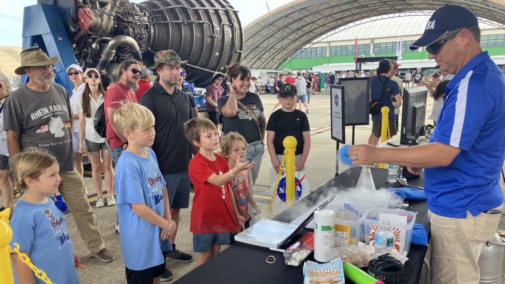 NASA Stennis representatives inspire the Artemis Generation at the NAS Pensacola Blue Angels Homecoming Air Show