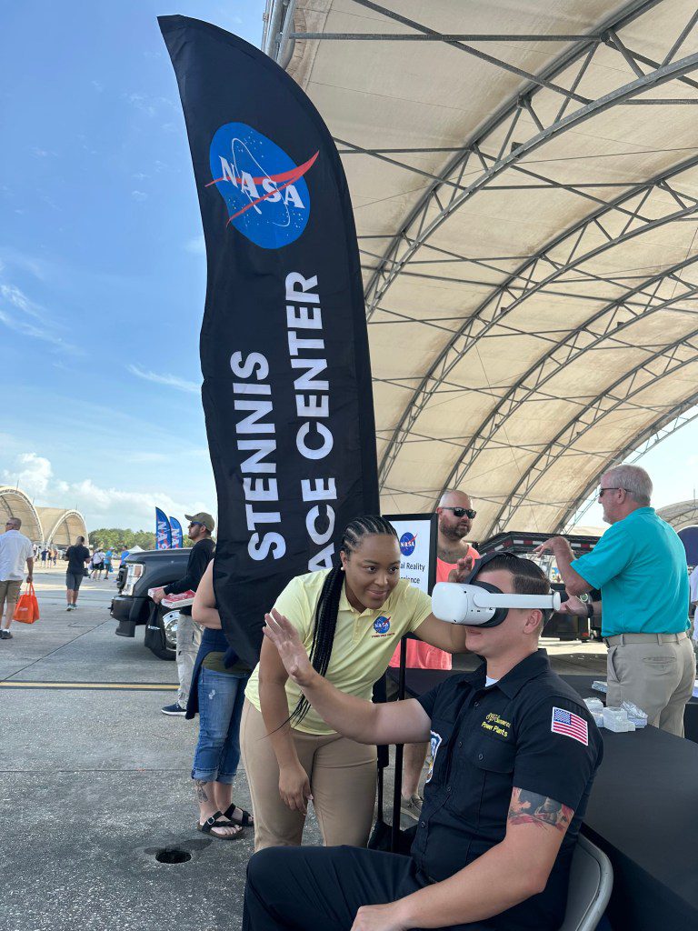 NASA Stennis representatives inspire the Artemis Generation at the NAS Pensacola Blue Angels Homecoming Air Show