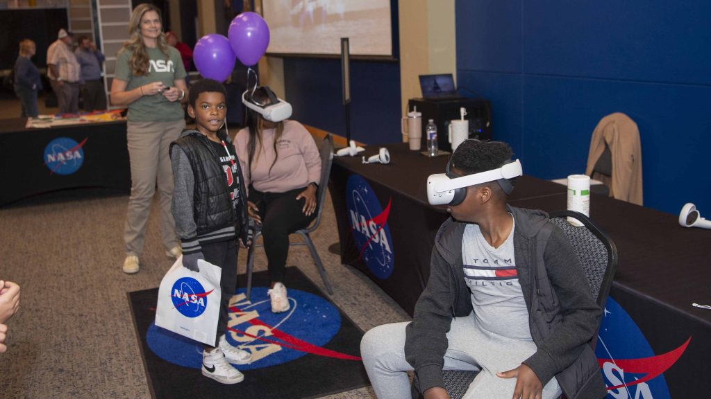 Attendees enjoy activities provided by participating organizations of the NASA Stennis federal city.