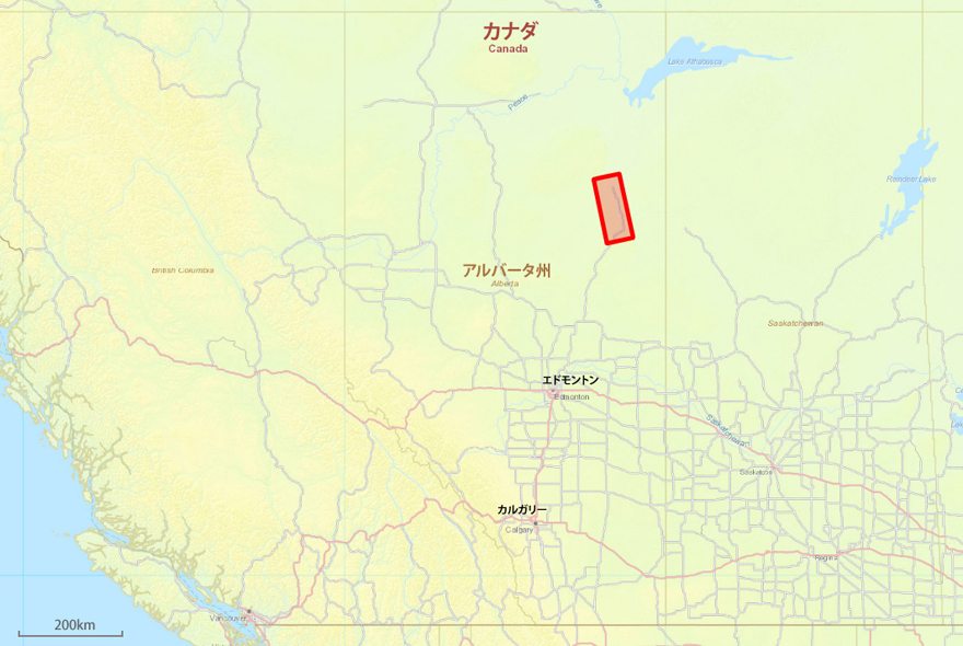 Fig.1: the area of the observation on May 9, 2016