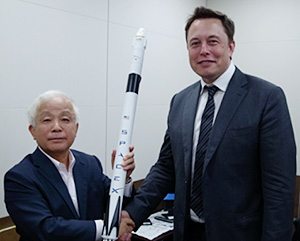 Mr. Elon Musk, CEO/CTO of Space Exploration Technologies (SpaceX) Visited JAXA