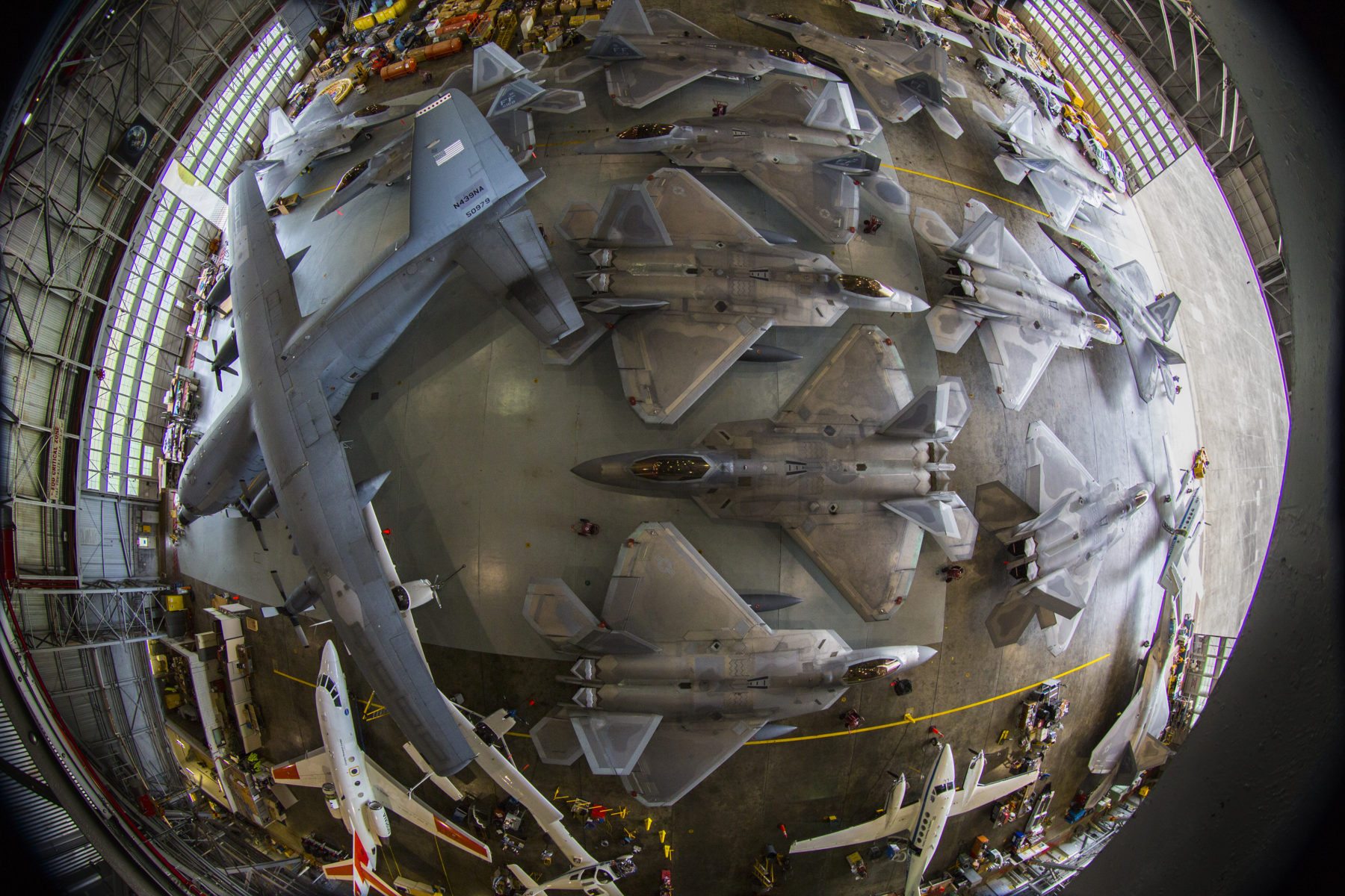 At Hangar, Raptors Find Shelter from the Storm | Space ...